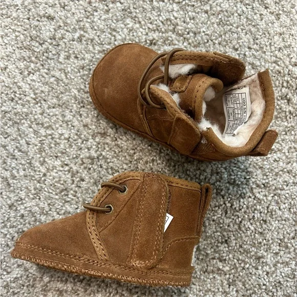 UGG Baby Brown Shoes - Picture 2 of 3
